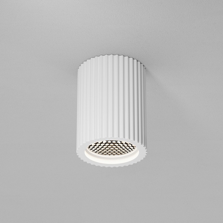 Накладной светильник maytoni technical conik gyps c121cl-gu10-w