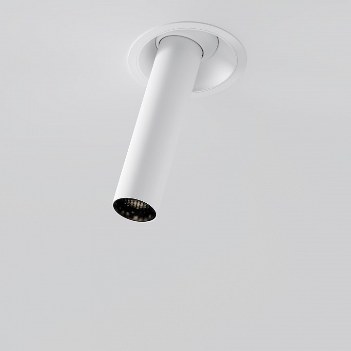 Встраиваемый светильник maytoni technical focus t c140rs-l200-7w4k-w