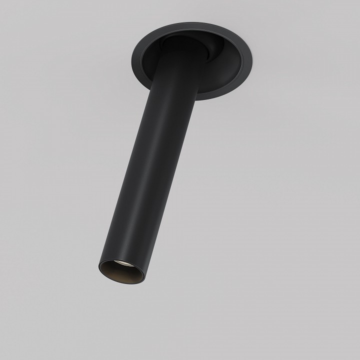 Встраиваемый светильник maytoni technical focus t c140rs-l300-7w3k-b