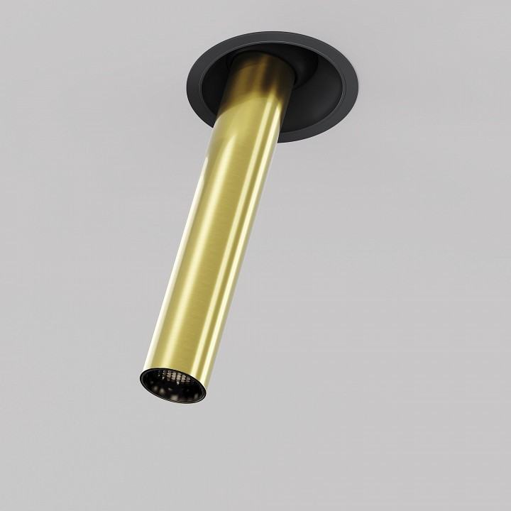 Встраиваемый светильник maytoni technical focus t c140rs-l300-7w4k-bbs