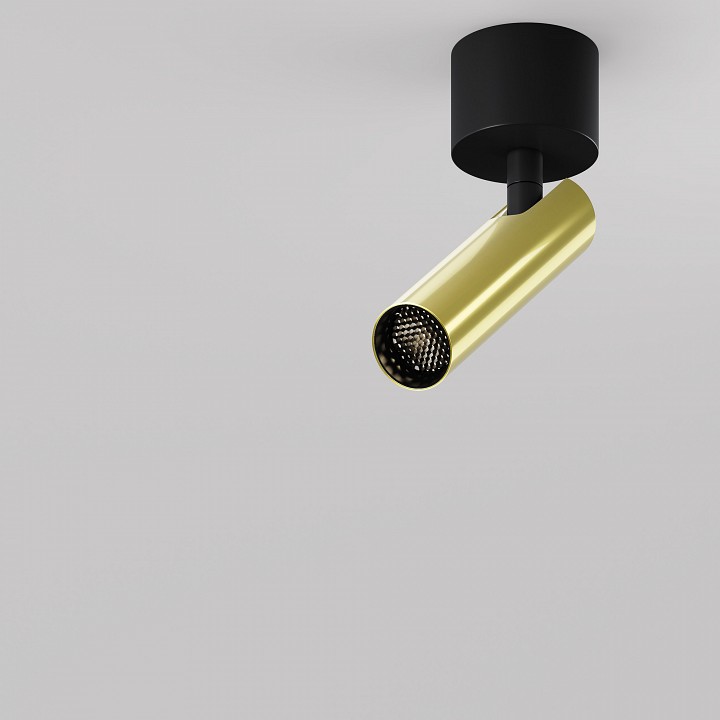 Светильник на штанге maytoni technical focus t c141cl-l125-6w3k-bbs