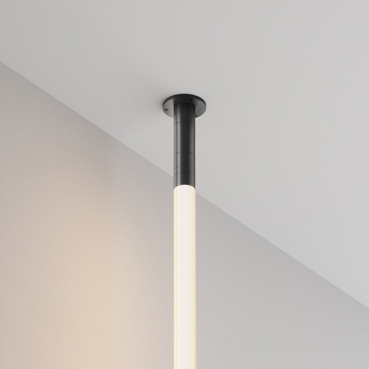 Токопровод концевой maytoni technical  ca023bi-p-b