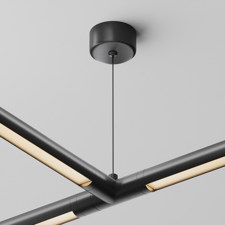 Токопровод концевой maytoni technical  ca029sw-l1000-b