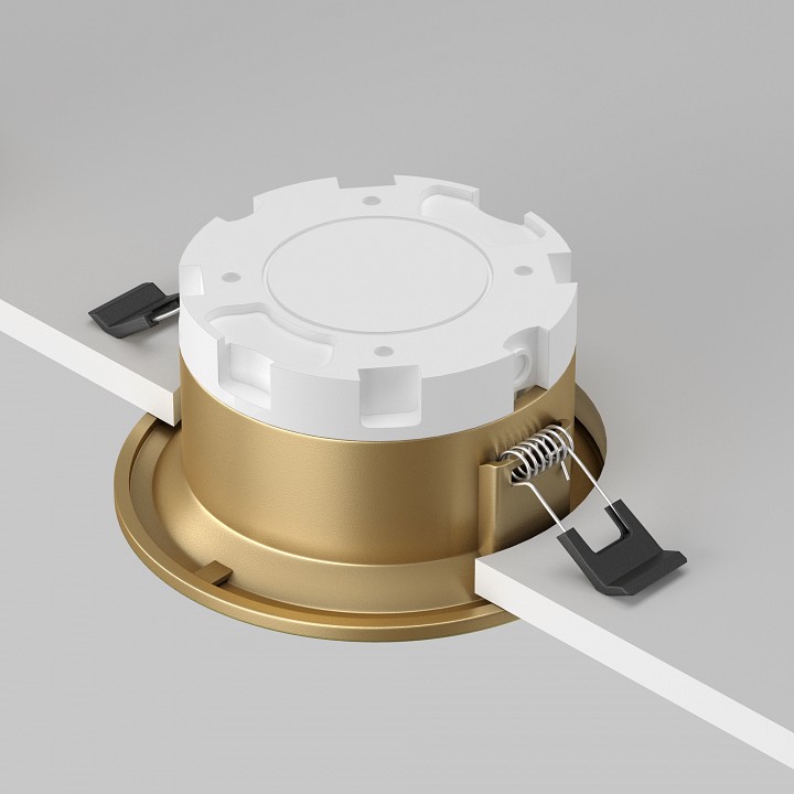 Встраиваемый светильник maytoni technical slim dl027-gx53-mg