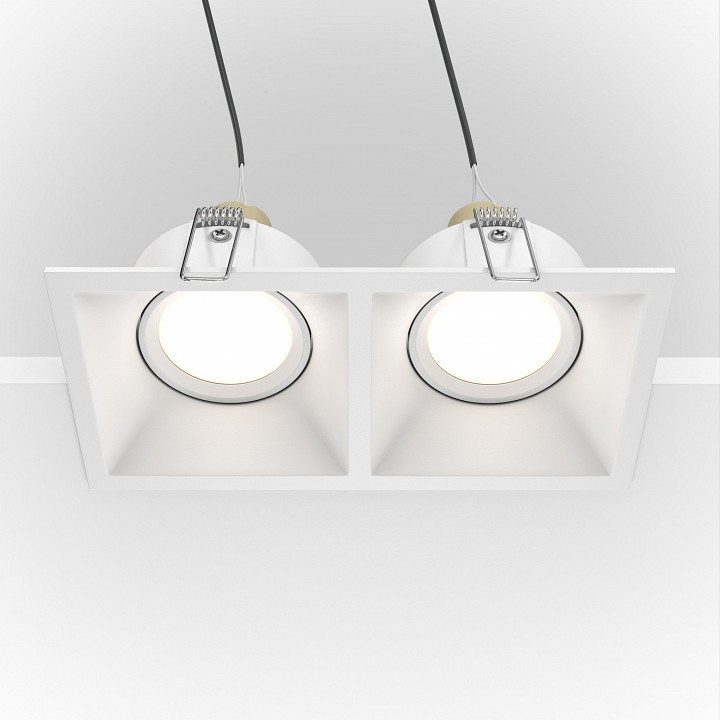 Встраиваемый светильник maytoni technical dot dl029-2-02w