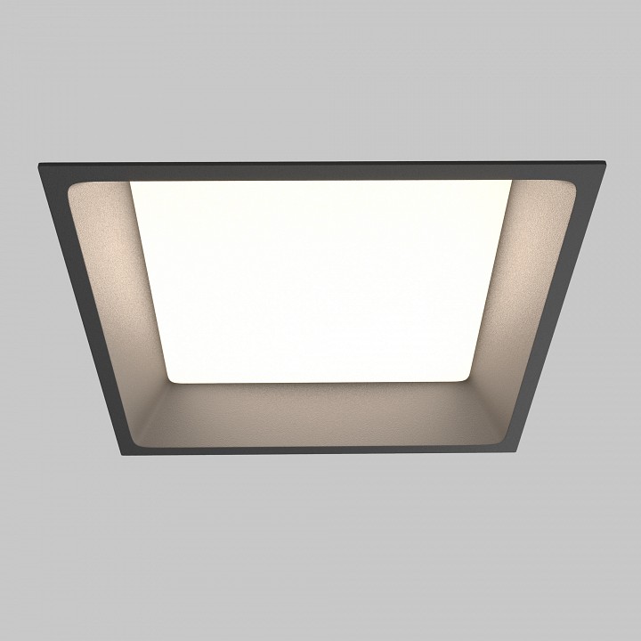 Встраиваемый светильник maytoni technical okno dl056-24w3-4-6k-b