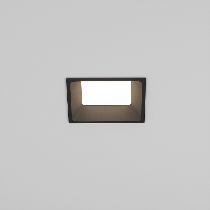 Встраиваемый светильник maytoni technical okno dl056-8w3-4-6k-b