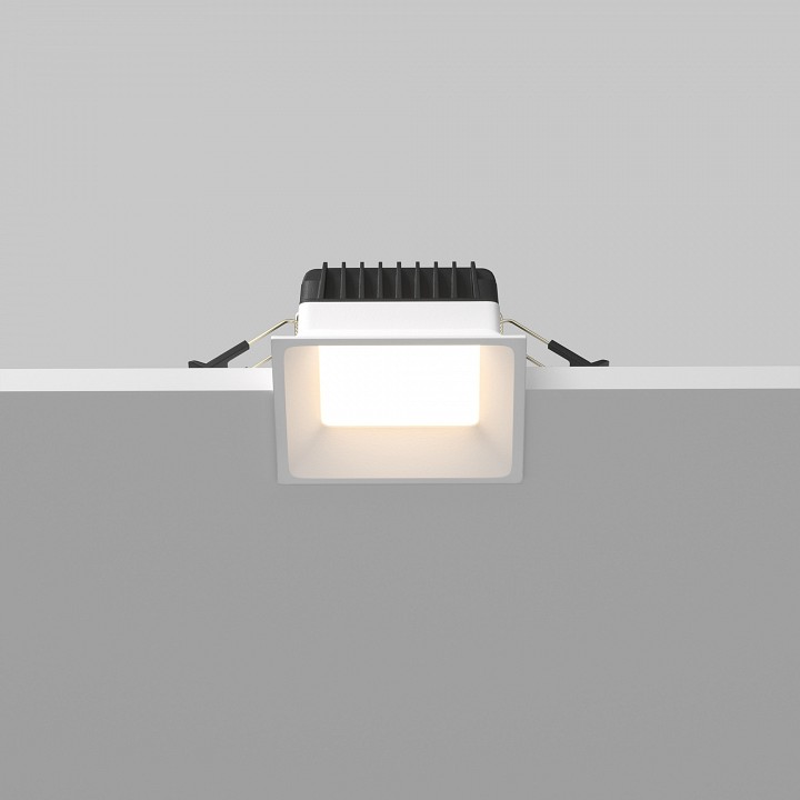 Встраиваемый светильник maytoni technical okno dl056-8w3-4-6k-w