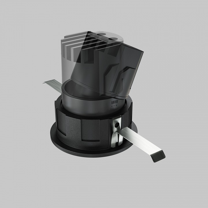 Встраиваемый светильник maytoni technical wise dl057-7w4k-b