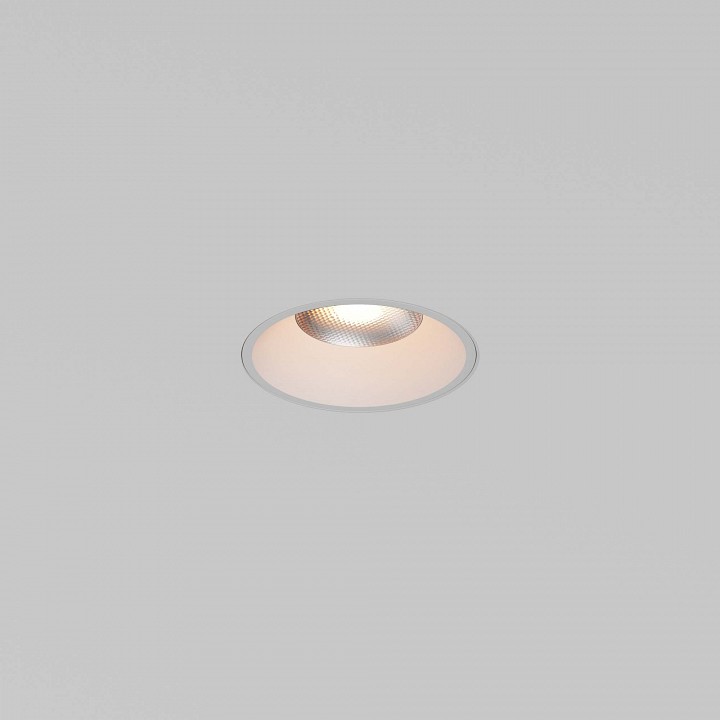 Встраиваемый светильник maytoni technical mini dl059-7w3k-trs-w