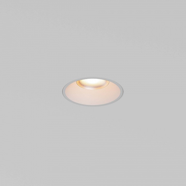 Встраиваемый светильник maytoni technical mini dl059-7w4k-trs-w