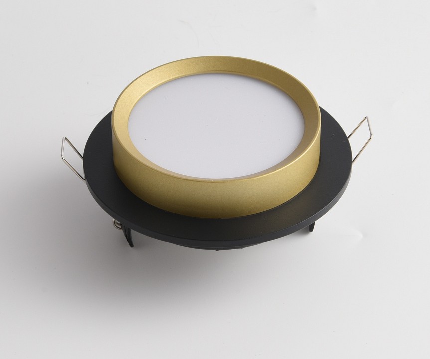 Встраиваемый светильник maytoni technical hoop dl086-gx53-rd-bg