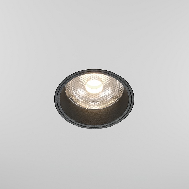 Встраиваемый светильник maytoni technical  dl125-l12-4k-trs-b