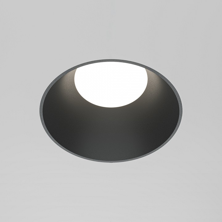 Встраиваемый светильник maytoni technical share dl126-gu10-trs-b