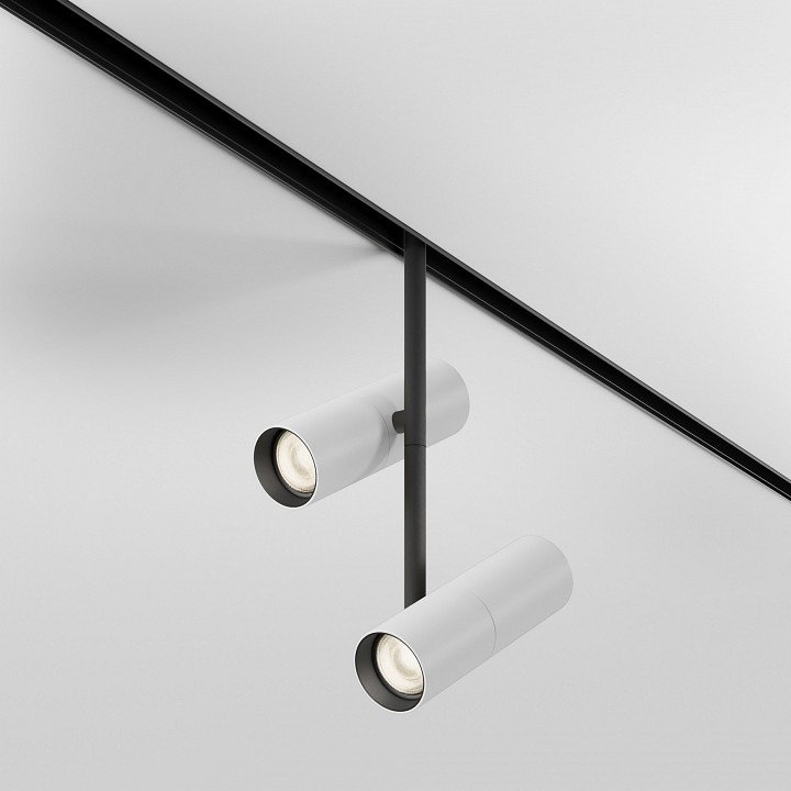 Светильник на штанге maytoni technical elti duo tr005-2-2x12w3k-bw