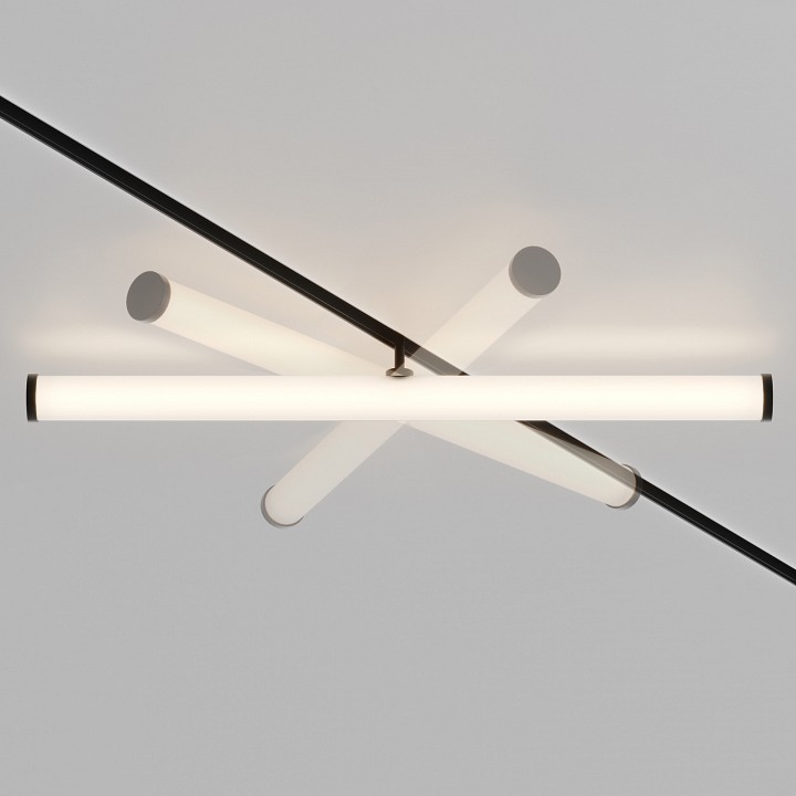 Светильник на штанге maytoni technical larc tr086-2-25w3k-b