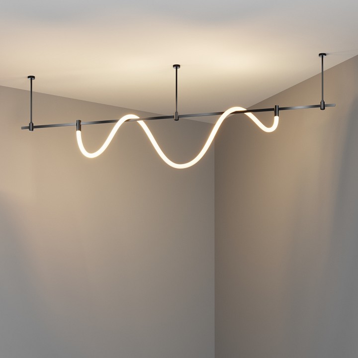 Комплект трековый maytoni technical tau tr154-1-27w3k-b