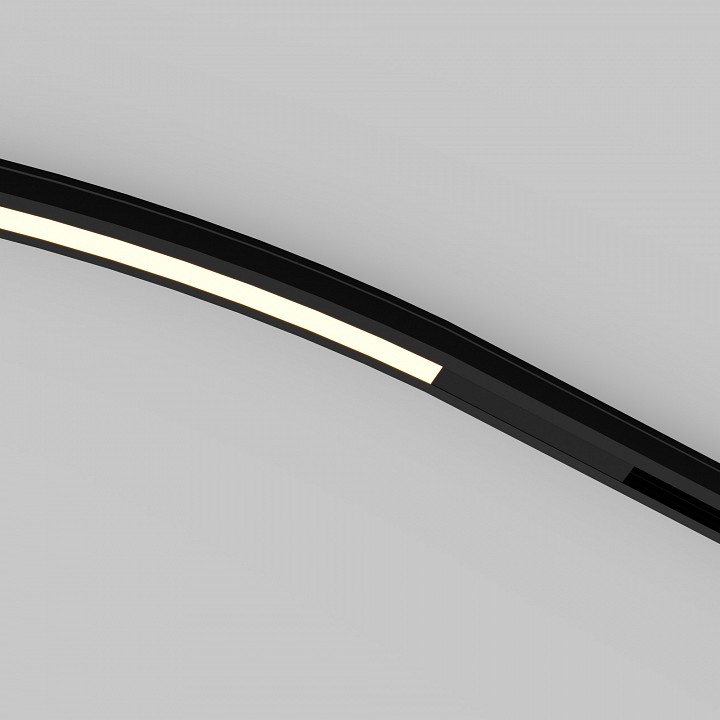 Встраиваемый светильник гибкий maytoni technical flex tr186-1-16w2.7k-b