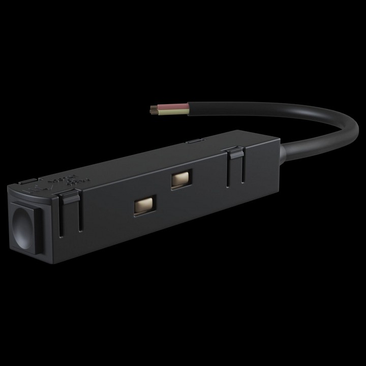 Токопровод концевой maytoni technical accessories for tracks tra004b-22b
