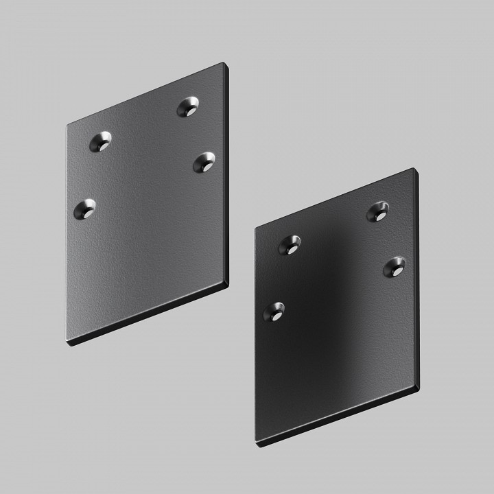 Заглушка для трека maytoni technical accessories for tracks gravity tra010ec-41b