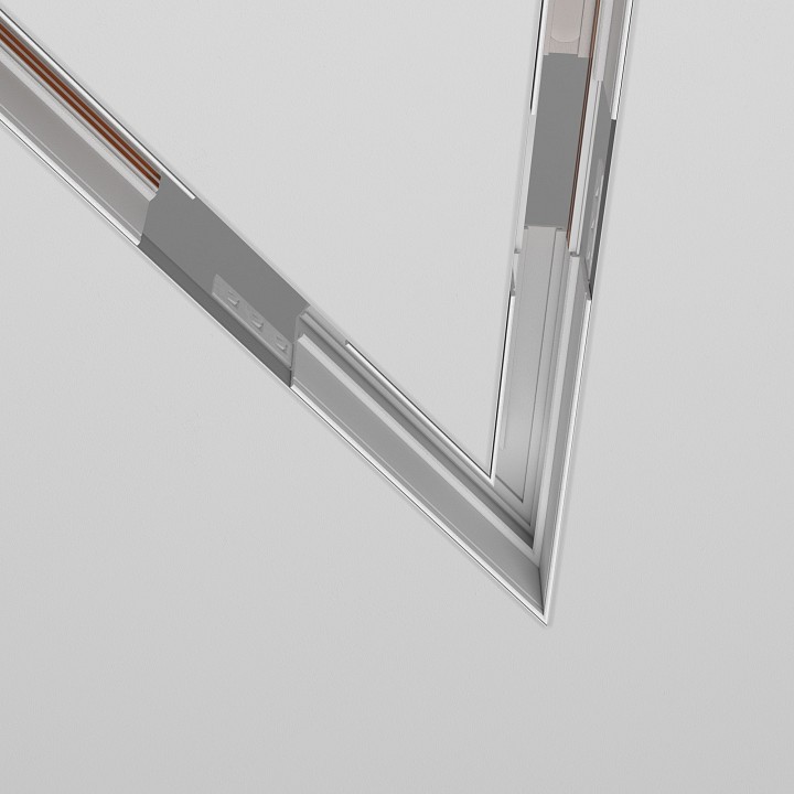 Соединитель угловой l-образный для треков встраиваемых maytoni technical accessories for tracks exility tra034cls-42.12w