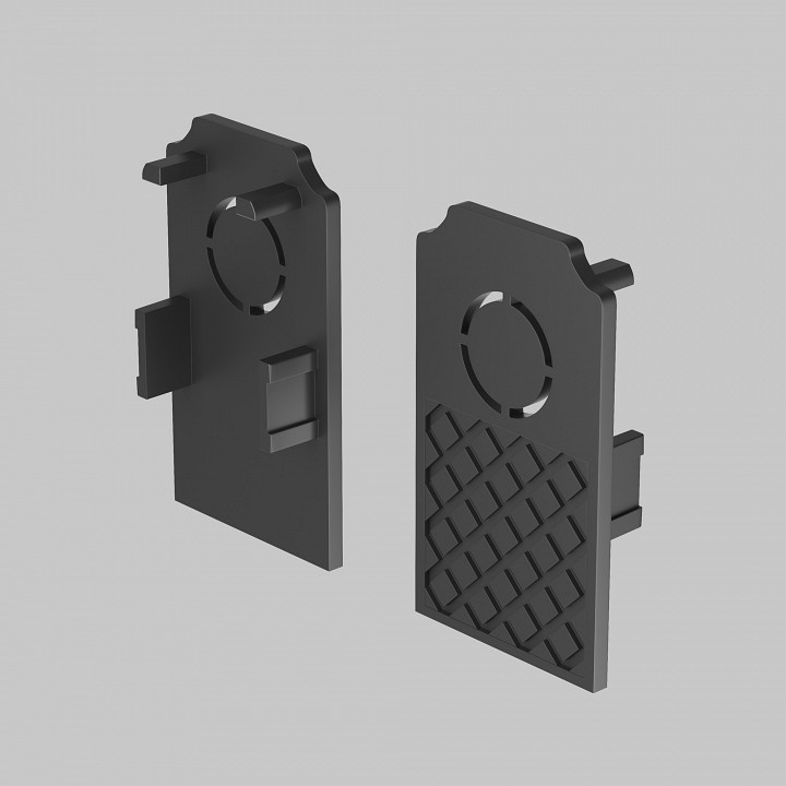 Заглушка для трека maytoni technical accessories for tracks exility tra034ec-42b