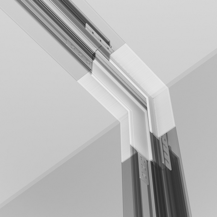 Соединитель угловой внутренний для треков встраиваемых maytoni technical accessories for tracks exility tra034icl-42.12w