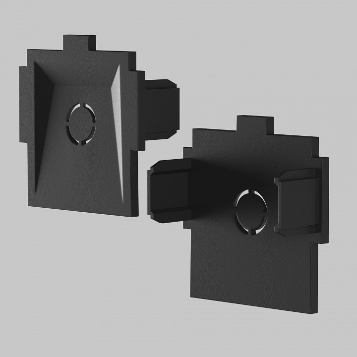 Заглушка для трека maytoni technical accessories for tracks radity tra084ec-12b