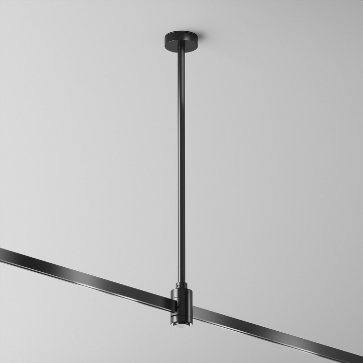 Основание на штанге maytoni technical accessories for tracks flarity tra158c-sl1-b