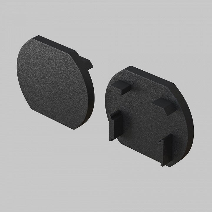 Заглушка для трека maytoni technical basity tra172ec-r-11b