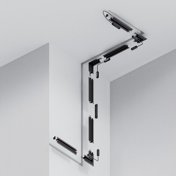 Трек встраиваемый maytoni technical busbar trunkings exility trxm034-422b