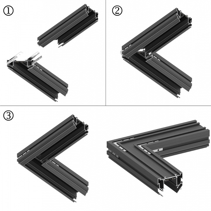 Крепление для трека novotech vector 220v 135306
