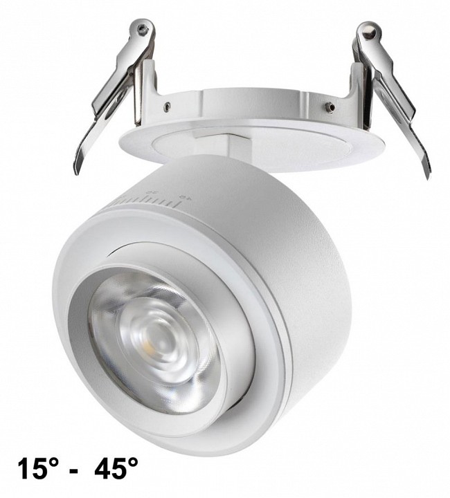 Встраиваемый светильник novotech eddy 358945