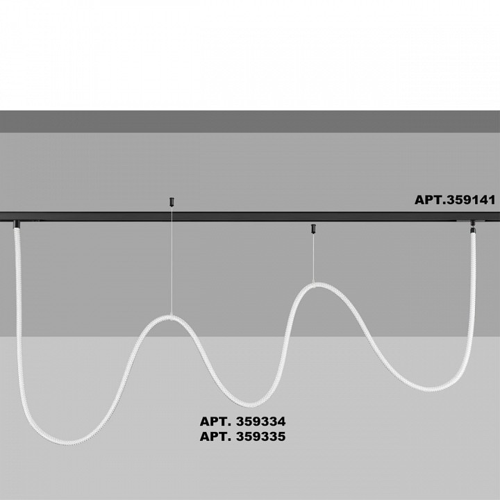 Подвесной светильник novotech ramo 359334
