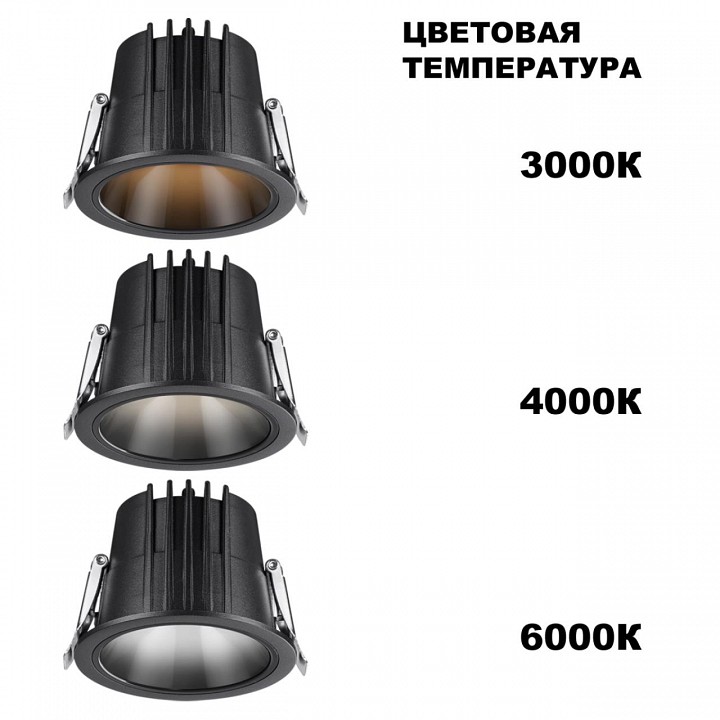 Встраиваемый светильник novotech lang 359429