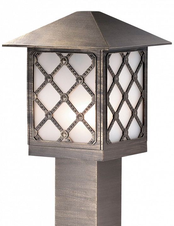 Наземный низкий светильник odeon light anger 2649/1a