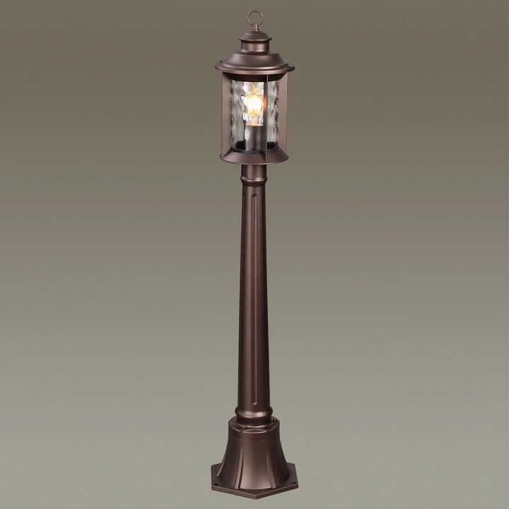 Наземный высокий светильник odeon light mavret 4961/1f