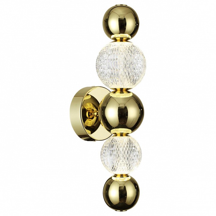 Бра odeon light crystal 1 5008/7wl