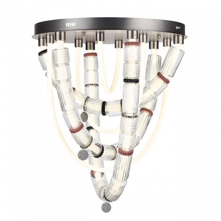 Потолочная люстра odeon light collier 5456/80cl