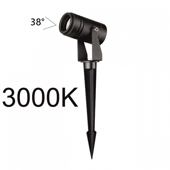 Наземный низкий светильник odeon light stima 6647/10gl3