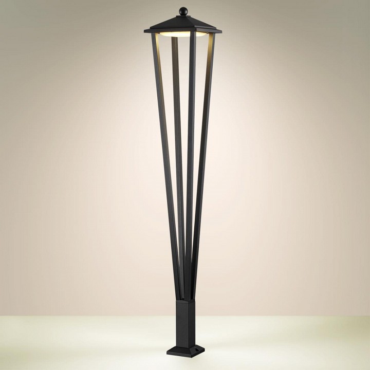 Наземный высокий светильник odeon light bearitz 6655/12ga3