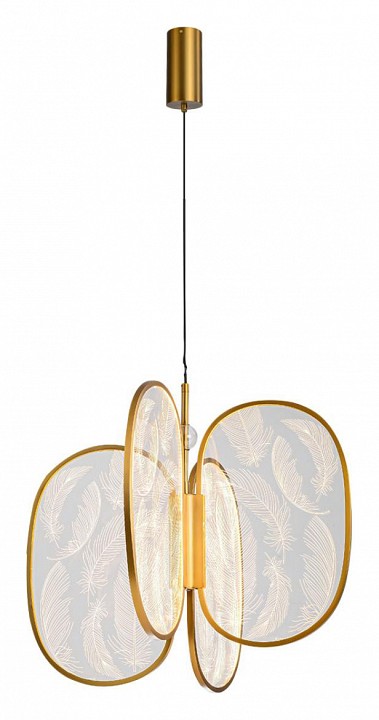 Подвесная люстра odeon light piuma 6664/53l