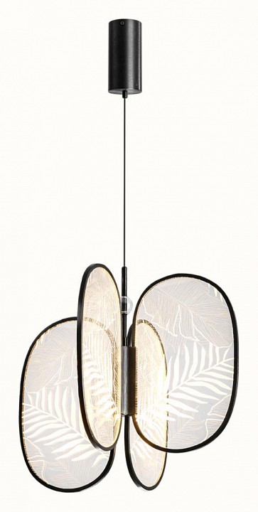 Подвесная люстра odeon light piuma 6665/53l