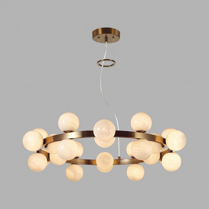 Подвесная люстра odeon light midcent 7109/24