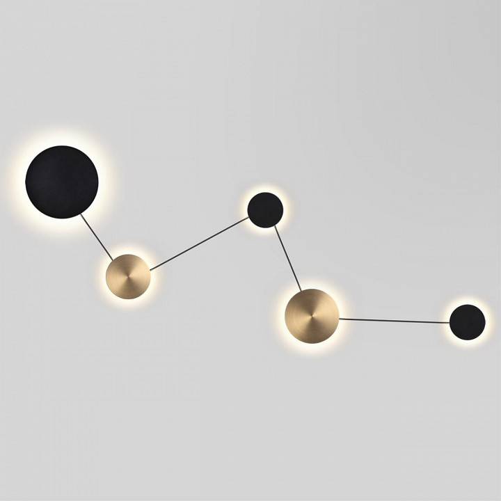 Накладной светильник odeon light galaxy 7115/30wl