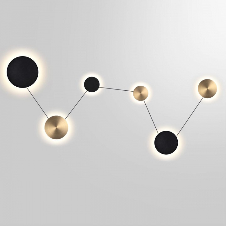 Накладной светильник odeon light galaxy 7115/36wl