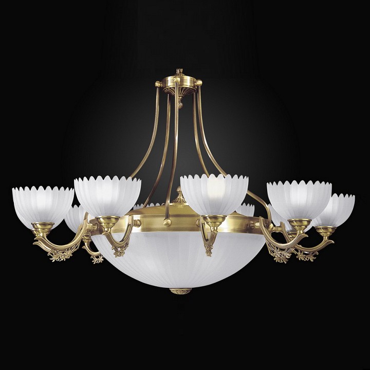 Подвесная люстра reccagni angelo 3030 l 3030/10+4