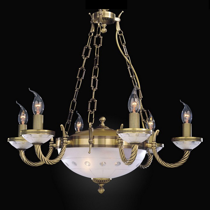 Подвесная люстра reccagni angelo 4650 l 4650/6+2