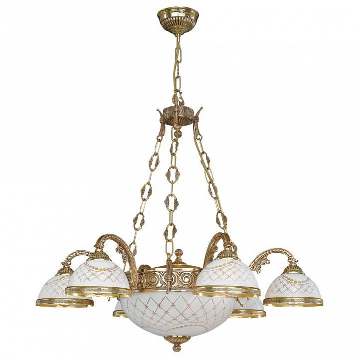 Подвесная люстра reccagni angelo 7102 l 7102/6+2