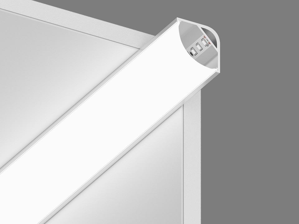 Профиль накладной угловой внутренний swg sf sf-3030